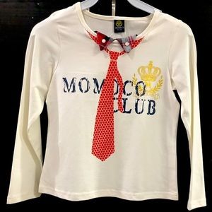 Big Girl Junior Long Sleeve Uniform Style Casual Cotton T-Shirt Tee Top Blouse